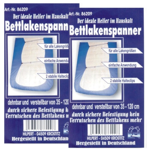 Bettlakenspanner - 2x,