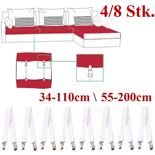 8stk bettlakenspanner - 4/8stk,