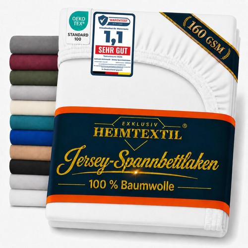 Jersey spannbettlaken deluxe - jersey,