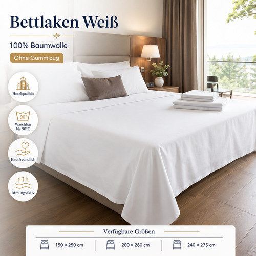 Bettlaken 100 baumwolle - bettlaken, 100%