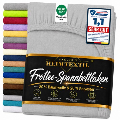 Frottee spannbettlaken - frottee,